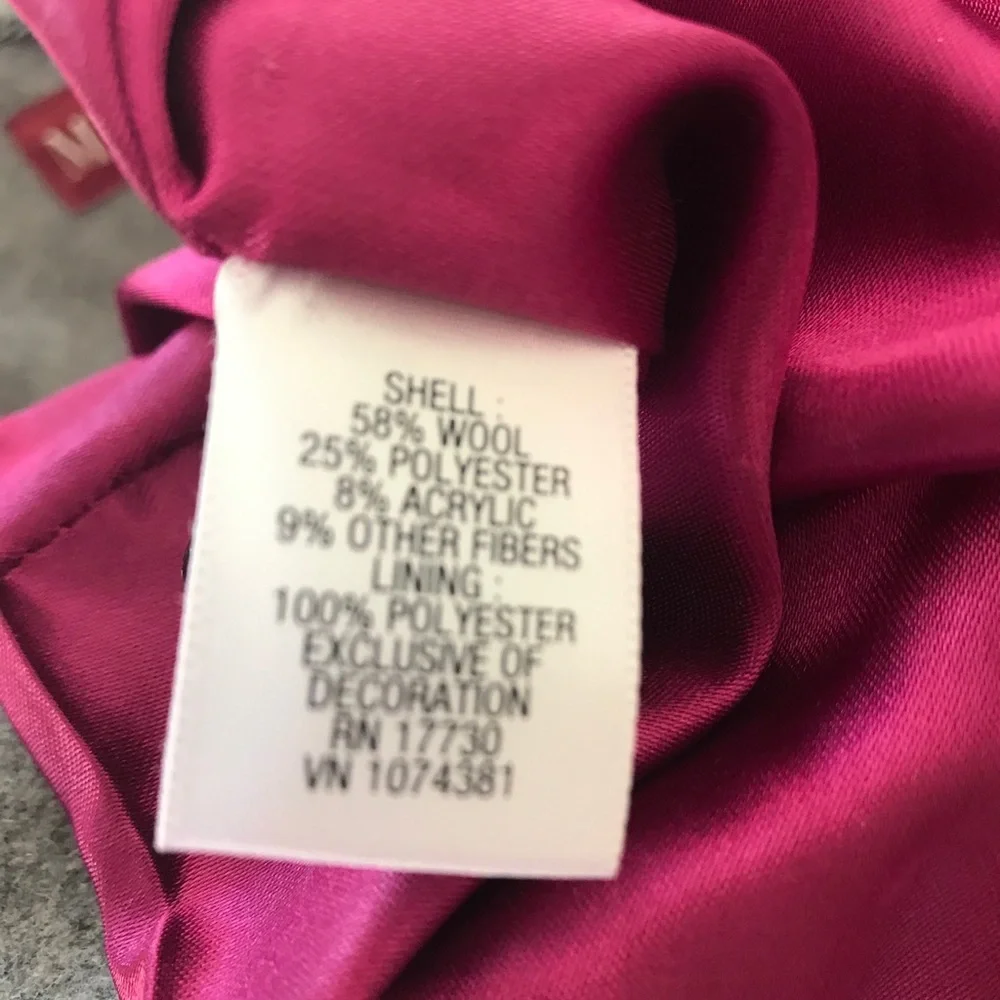 Merona Gray Pea Coat - Picture 10 of 11